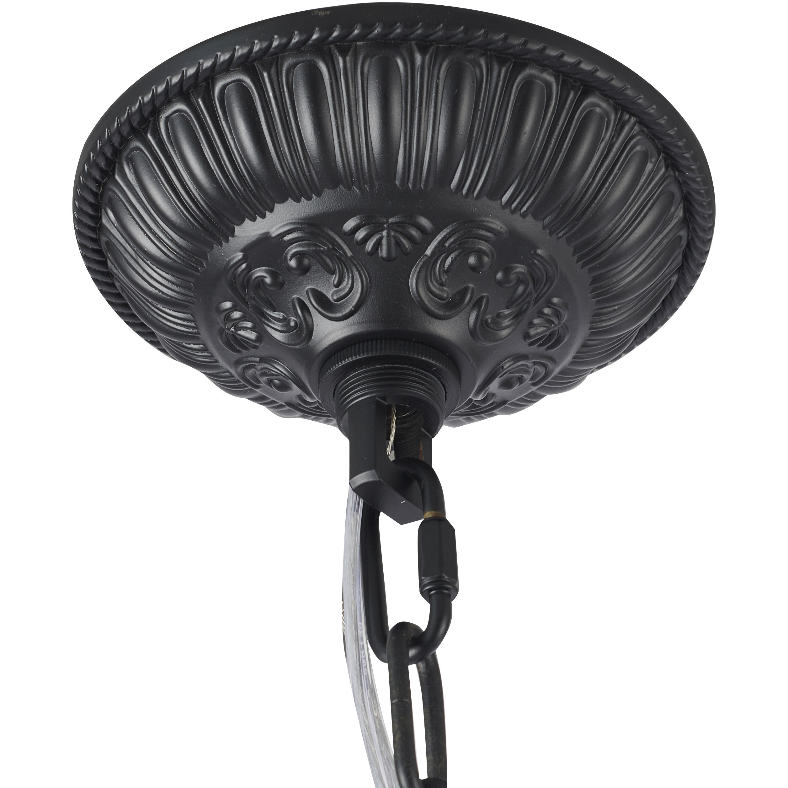Canada LED 28 inch Satin Black Chandelier Ceiling Light